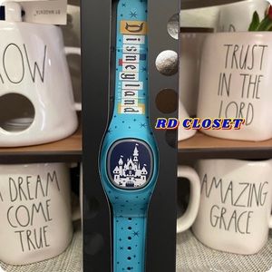 Disney Parks MagicBand plus - Disneyland Marquee sign and castle MagicBand+